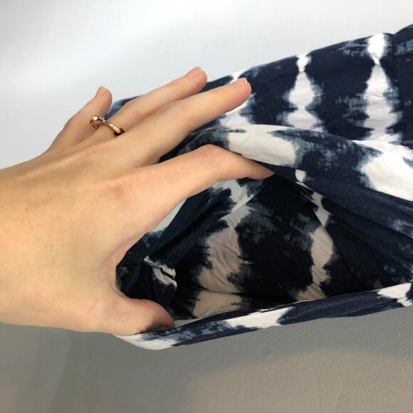 LOFT Tie Dye Suspended Neck Halter Romper Playsuit 6 - Picture 6 of 10